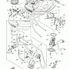 MT07  (MT07MCL/MT07MCGY/MT07ML/MT07MGY/MT07MCB/MT07MB) Топливный бак