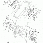 XSR900  (XSR900MCW/XSR900MW) Боковые обтекатели