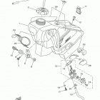 YZ125X  (YZ125XM) Топливный бак