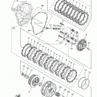 TRACER 900 GT (MTT9GTLB/MTT9GTLCB) Сцепление