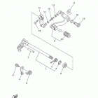 XT250 (XT250L1/XT250L1C) Вал переключения