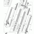 MT09  (MT09MCL/MT09ML/MT09MCGY/MT09MGY/MT09MCB/MT09MB) Передняя вилка