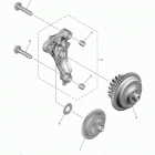 YZ450F  (YZ450FLL/YZ450FLGY) Муфта стартера