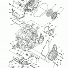 SUPER TENERE ES  (XTZ12ELCGY/XTZ12ELGY) Крышка картера двигателя