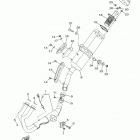 TENERE 700 (XTZ7MCGY/XTZ7MCB/XTZ7MGY/XTZ7MB/XTZ7MCW/XTZ7MW) Выхлопная система