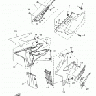 YZ125 (YZ125M2) Боковые обтекатели