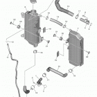 YZ250FX  (YZ250FXL1) Радиатор и Патрубки
