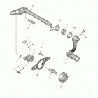 YZ450F  (YZ450FLL/YZ450FLGY) Вал переключения