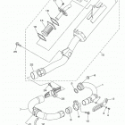 WR250F (WR250FL) Выхлопная система