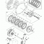 TW200  (TW200M1C/TW200M1) Сцепление