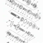 XSR700  (XSR700LCW/XSR700LW) Трансмиссия