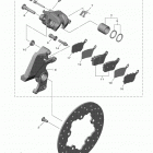YZFR1 (YZFR1MLC/YZFR1ML) Задний суппорт