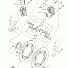 MT09 (MT09LCGY/MT09LGY/MT09LCB/MT09LB/MT09LCL/MT09LL) Передний суппорт