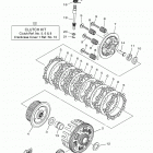 MT03 (MT03LB/MT03LGY) Сцепление