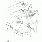YZ85  (YZ85L) Топливный бак