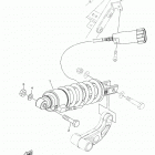TRACER 900 GT (MTT9GTLB/MTT9GTLCB) Задняя подвеска