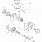 WR450F  (WR450FL) Коленчатый вал и Поршень