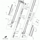 YZ250F (YZ250FLGY/YZ250FLL) Передняя вилка