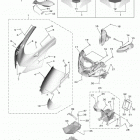 YZFR6 (YZFR6L1B/YZFR6L1CO/YZFR6L1O/YZFR6L1CB/YZFR6L1CL/YZFR6L1L) Обтекатель 1