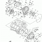 TRACER 900 GT (MTT9GTLB/MTT9GTLCB) Крышка картера двигателя
