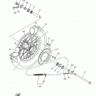 YZ85  (YZ85L) Переднее колесо