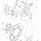 WR450F  (WR450FL) Передний суппорт