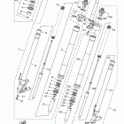 MT09 (MT09LCGY/MT09LGY/MT09LCB/MT09LB/MT09LCL/MT09LL) Передняя вилка