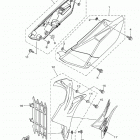 YZ85  (YZ85L) Боковые обтекатели