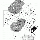 YZ250F (YZ250FLGY/YZ250FLL) Картер двигателя