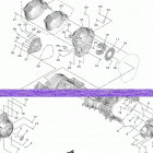 NIKEN GT  (MXT9GTLB) Крышка картера двигателя