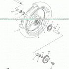 FJR1300ES  (FJR13ESL/FJR13ESLC) Переднее колесо