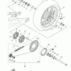 TRACER 900 GT (MTT9GTLB/MTT9GTLCB) Переднее колесо