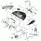 NIKEN GT  (MXT9GTLB) Топливный бак