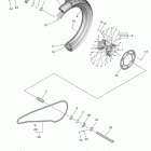 YZ250FX  (YZ250FXL1) Переднее колесо