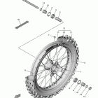 YZ65  (YZ65L) Переднее колесо