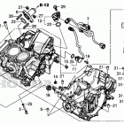 CBR500RA Картер двигателя