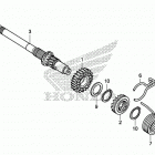 CRF110F A Кик стартер