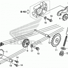 CRF50F AC Цепь ГРМ и натяжитель
