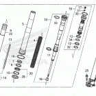 CRF450R AC Передняя вилка