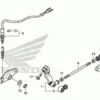 CBR300R Педали