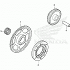 CMX300 AC Муфта стартера