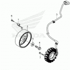 CB650RA AC Генератор