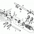CRF1100D 2AC Gearshift drum (2)