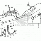 CRF50F AC Глушиель