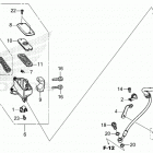 CMX300 AC Front brake master
