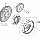 CMX500 A Муфта стартера