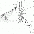 CT125A AC Задний тормозной цилиндр