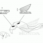 CB650RA AC Наклейки