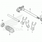 CRF300LR AC Вилка переключения передач