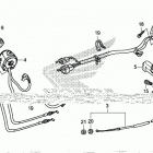 CBR300R Рычаги,тросы и рулевые переключатели